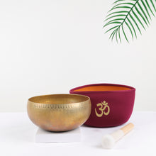 Load image into Gallery viewer, Tibetan Singing Bowl 7note Set with Soft Case Carry Bag and Special Mallets