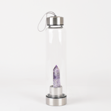 Load image into Gallery viewer, Amethyst Crystal Water Bottle

