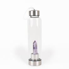 Load image into Gallery viewer, Amethyst Crystal Water Bottle
