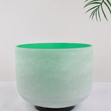 Load image into Gallery viewer, 440Hz Perfect Pitch 7notes 7colors 7chakra Crystal Singing Bowls with Mallets and Bags Full Set

