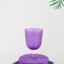 Load image into Gallery viewer, 440Hz 7Notes 7Colors 7Chakras Handle Crystal Singing Bowl with Hard Traveling Case and Mallet
