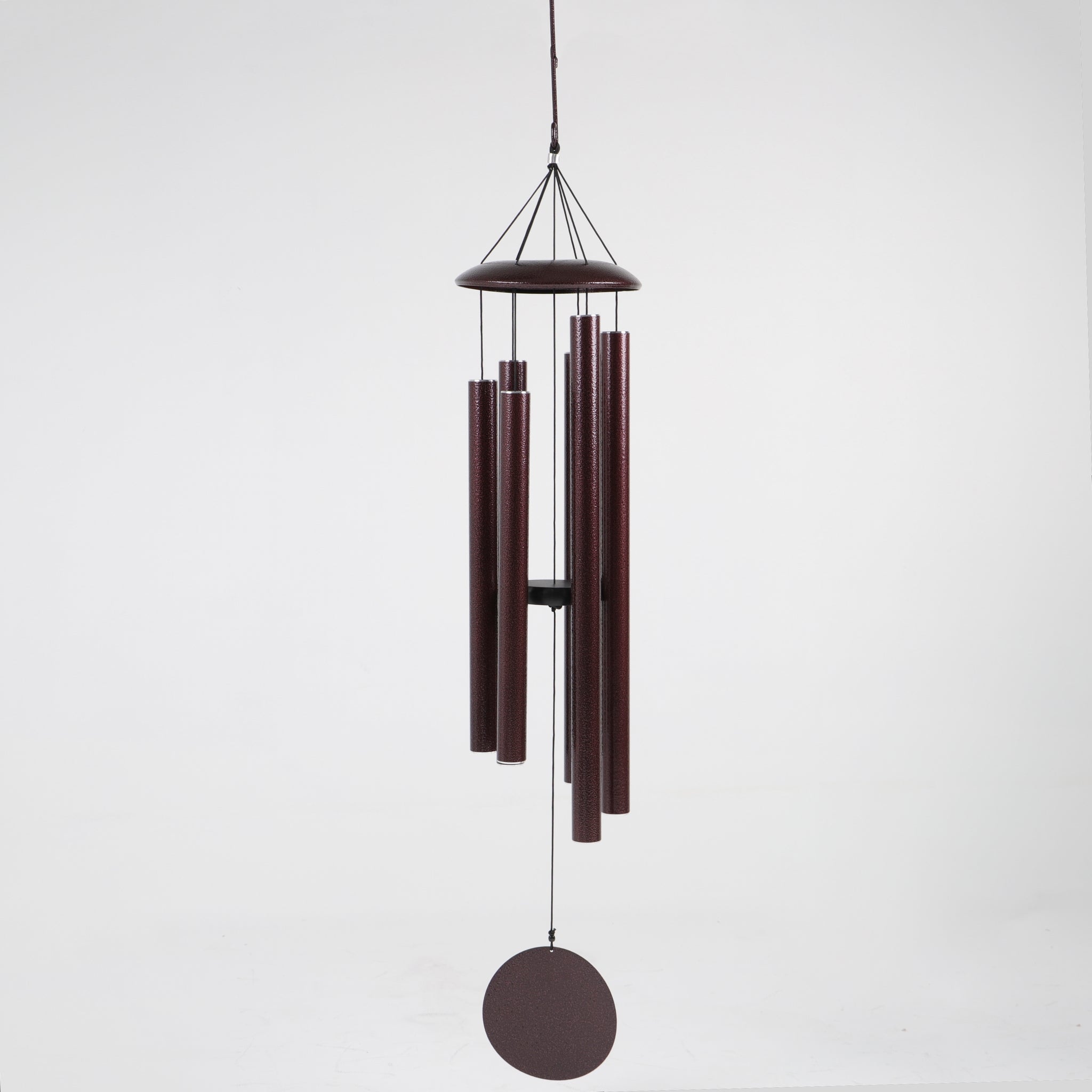 Metal Wind Chimes 45 Inches 6Tubes Deep Tone Outdoor – uniquestarlight
